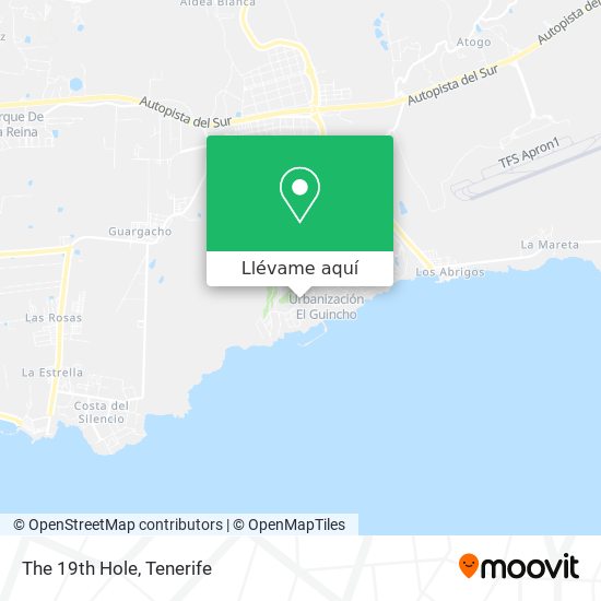Mapa The 19th Hole