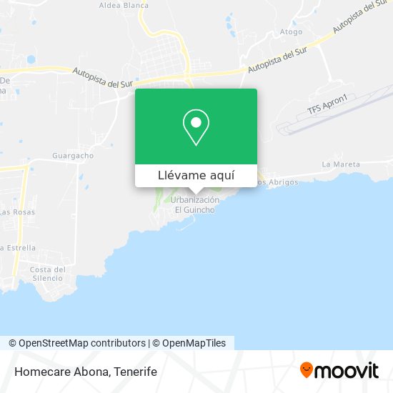 Mapa Homecare Abona