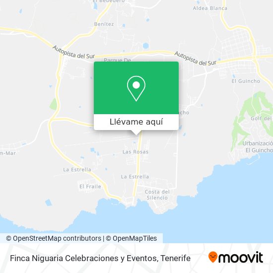 Mapa Finca Niguaria Celebraciones y Eventos