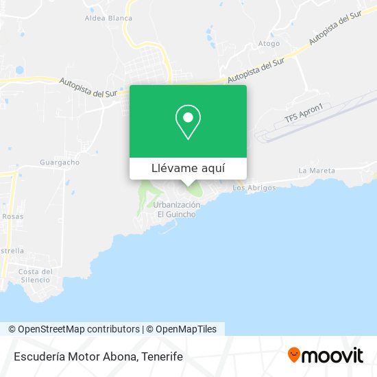 Mapa Escudería Motor Abona