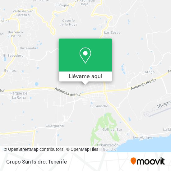 Mapa Grupo San Isidro