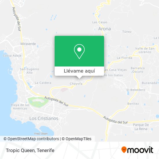 Mapa Tropic Queen