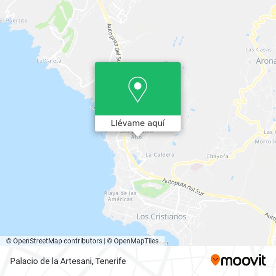 Mapa Palacio de la Artesani
