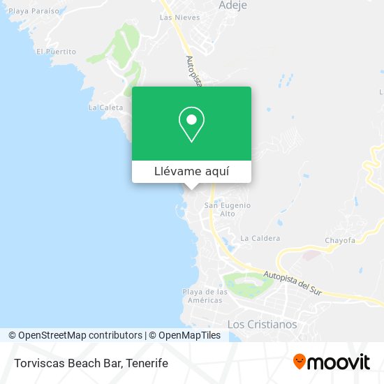 Mapa Torviscas Beach Bar