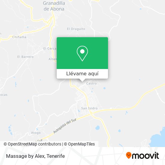 Mapa Massage by Alex