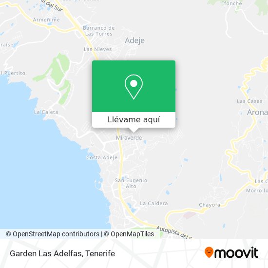 Mapa Garden Las Adelfas
