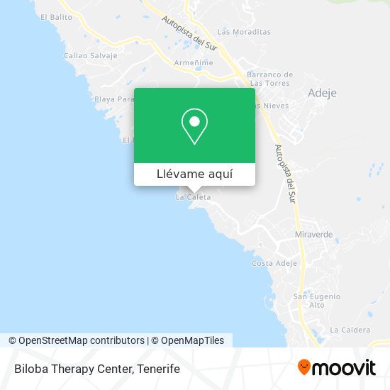 Mapa Biloba Therapy Center