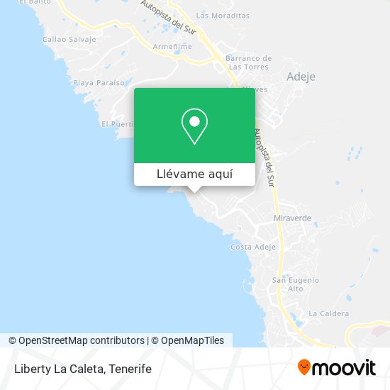 Mapa Liberty La Caleta