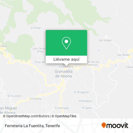 Mapa Ferreteria La Fuentita