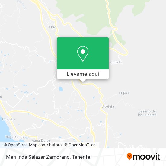 Mapa Merilinda Salazar Zamorano