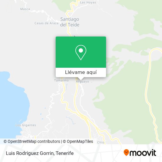 Mapa Luis Rodriguez Gorrin