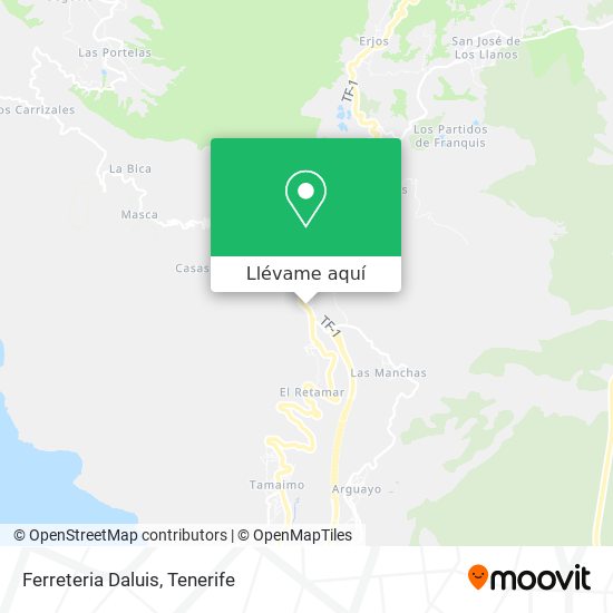 Mapa Ferreteria Daluis