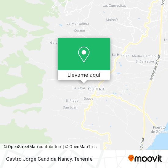 Mapa Castro Jorge Candida Nancy
