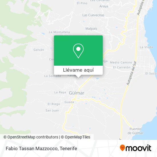 Mapa Fabio Tassan Mazzocco