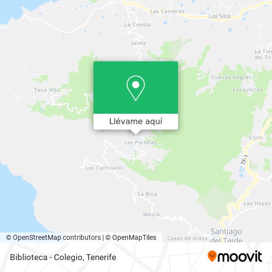 Mapa Biblioteca - Colegio