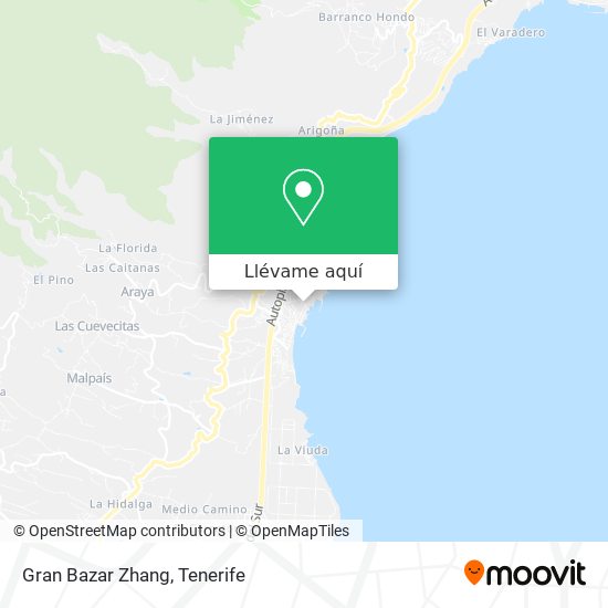 Mapa Gran Bazar Zhang