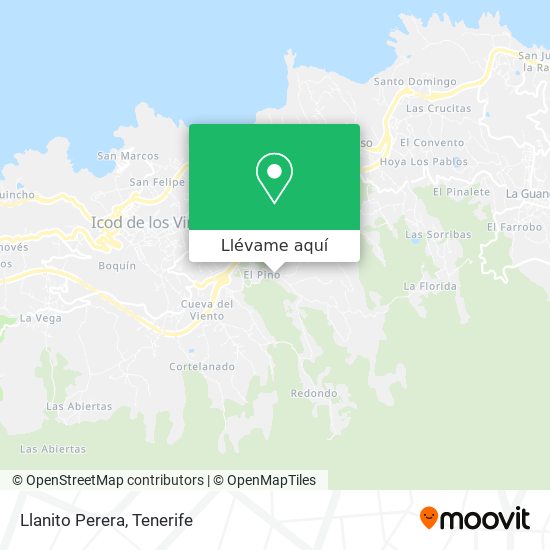 Mapa Llanito Perera