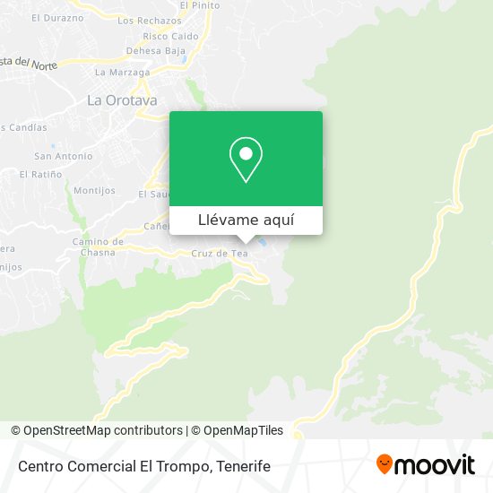Mapa Centro Comercial El Trompo