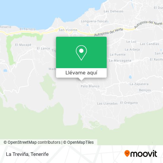 Mapa La Treviña