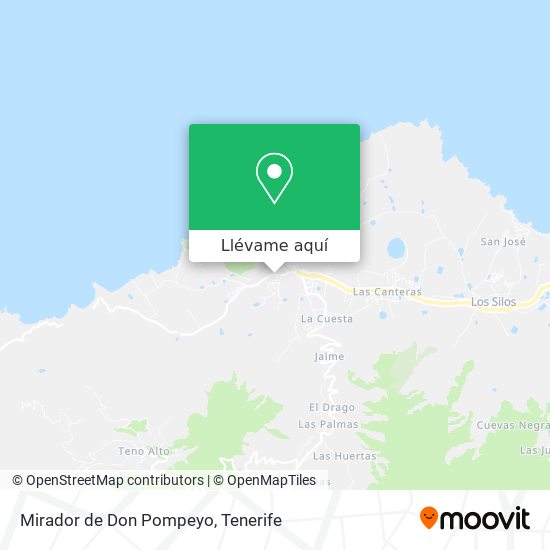 Mapa Mirador de Don Pompeyo