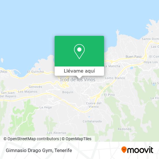 Mapa Gimnasio Drago Gym