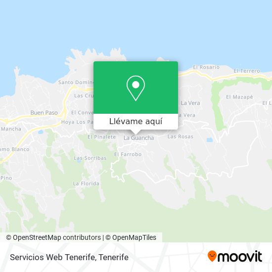 Mapa Servicios Web Tenerife