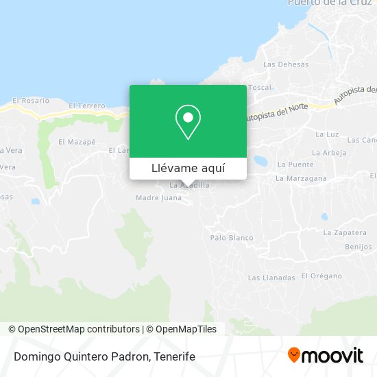 Mapa Domingo Quintero Padron