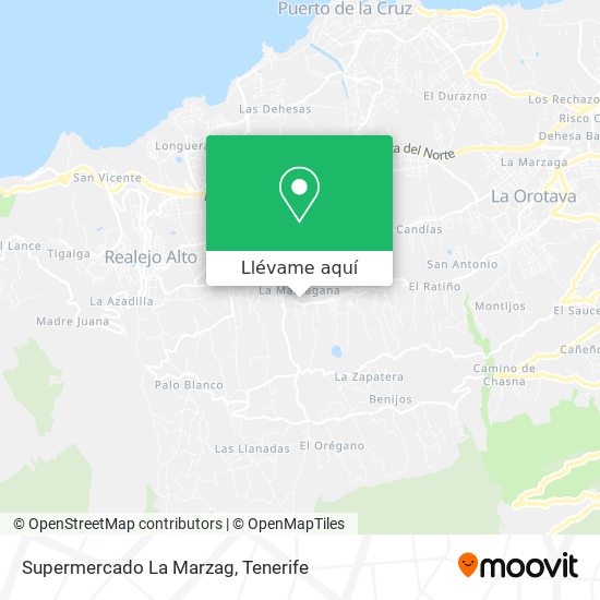 Mapa Supermercado La Marzag