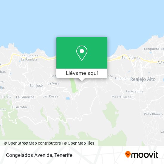 Mapa Congelados Avenida