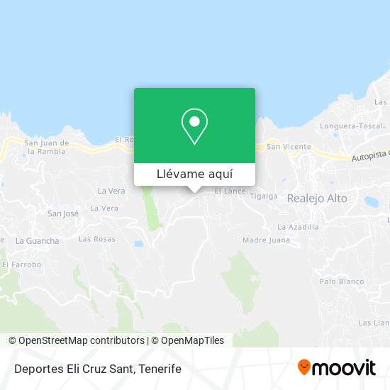 Mapa Deportes Eli Cruz Sant