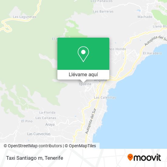 Mapa Taxi Santiago m