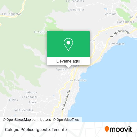 Mapa Colegio Público Igueste