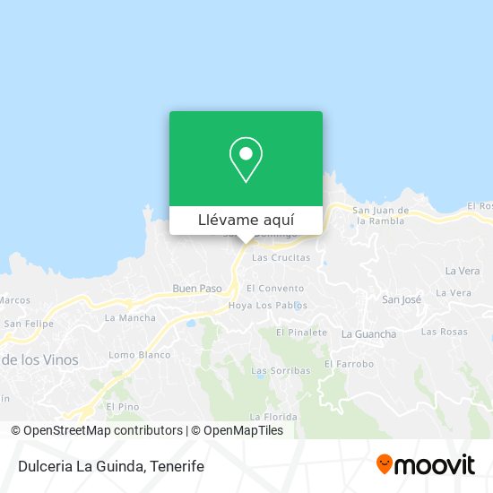 Mapa Dulceria La Guinda