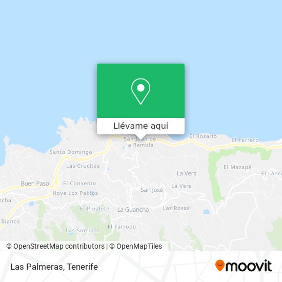 Mapa Las Palmeras