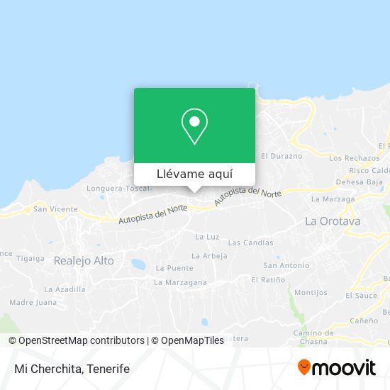Mapa Mi Cherchita