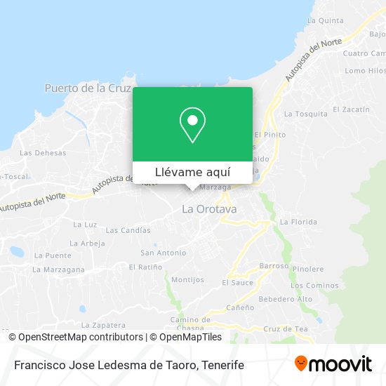 Mapa Francisco Jose Ledesma de Taoro