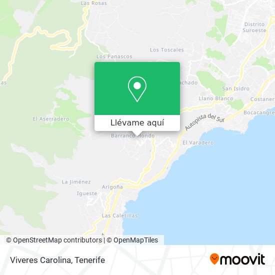 Mapa Viveres Carolina