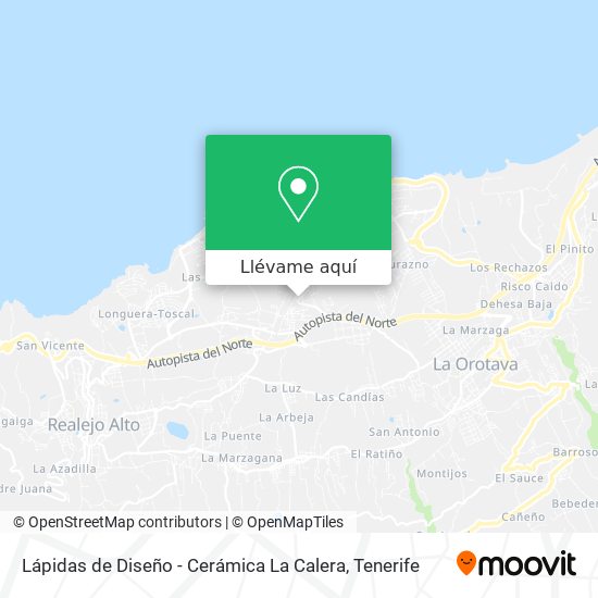 Mapa Lápidas de Diseño - Cerámica La Calera