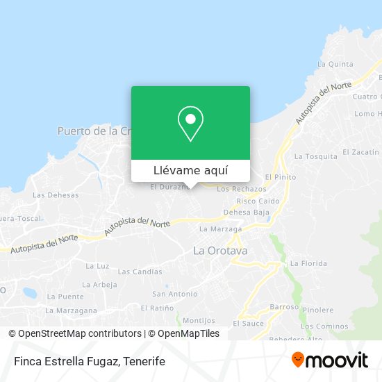 Mapa Finca Estrella Fugaz