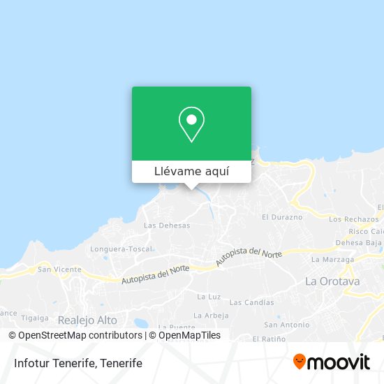 Mapa Infotur Tenerife