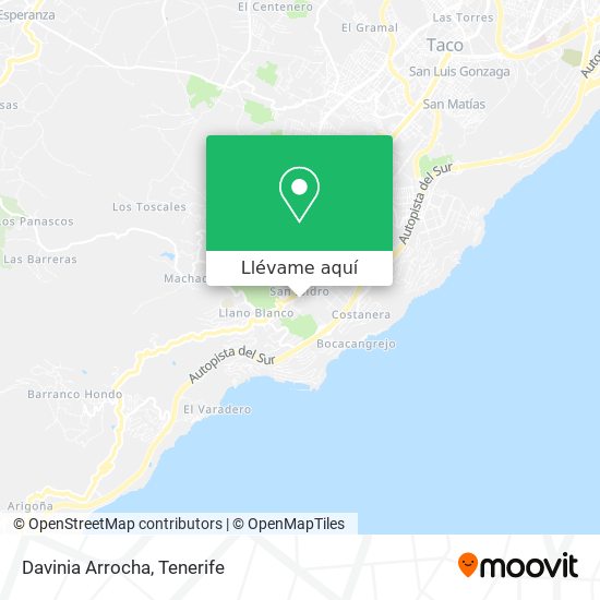 Mapa Davinia Arrocha