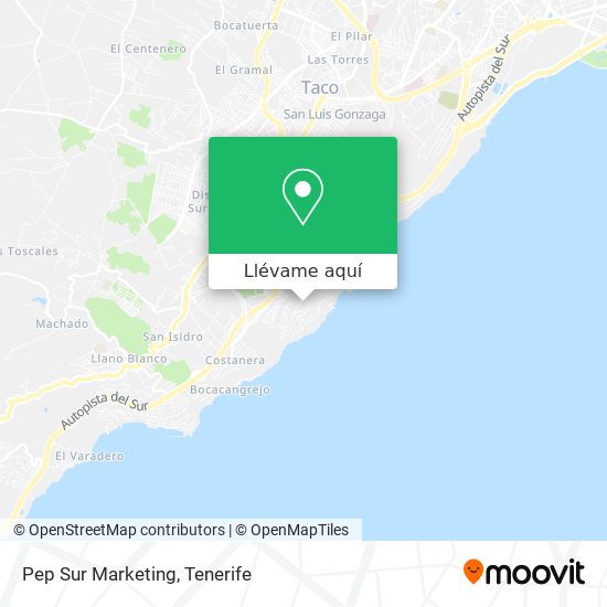 Mapa Pep Sur Marketing