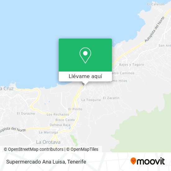 Mapa Supermercado Ana Luisa