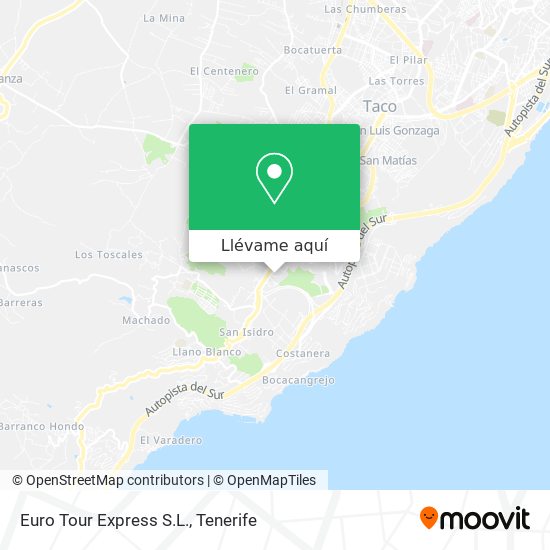 Mapa Euro Tour Express S.L.