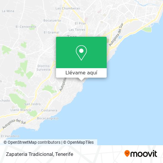 Mapa Zapateria Tradicional
