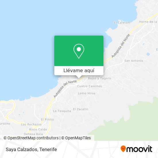 Mapa Saya Calzados