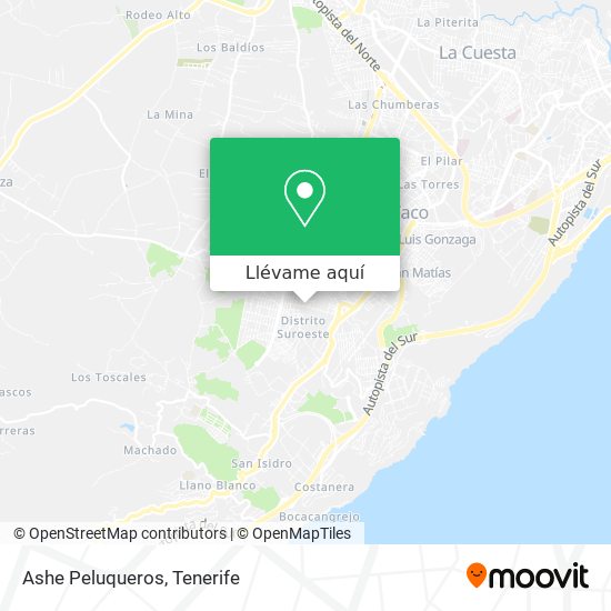 Mapa Ashe Peluqueros