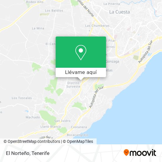Mapa El Norteño