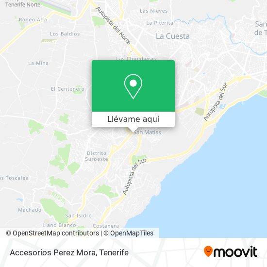 Mapa Accesorios Perez Mora