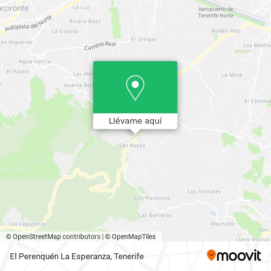 Mapa El Perenquén La Esperanza